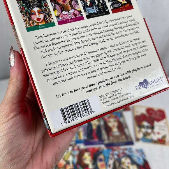 💋 Alana Fairchild Love Your Inner Goddess Oracle Card Deck & Guidebook Box Set - Picture 12 of 16